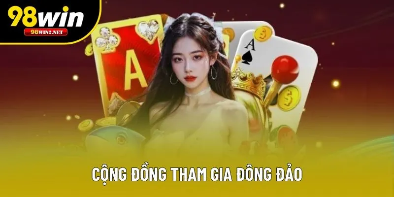 Cộng đồng tham gia đông đảo