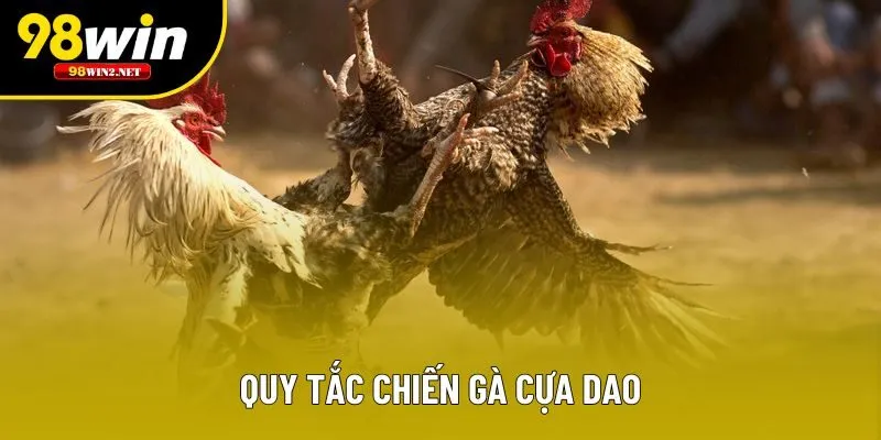 Quy tắc chiến gà cựa dao